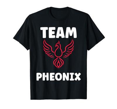 Humor Phoenix Animals Simple Fire Bird Team Phoenix T-Shirt