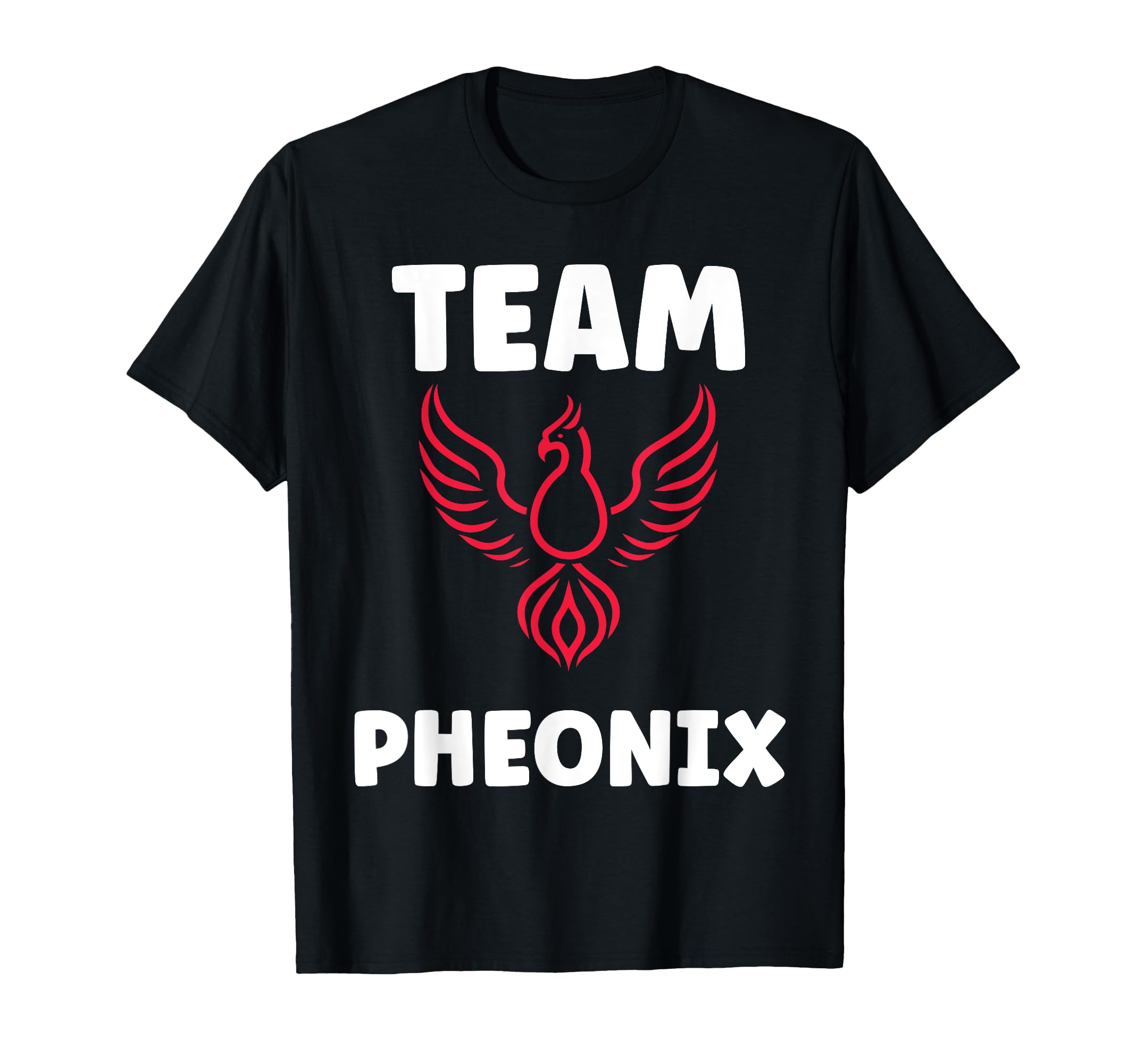 

Humor Phoenix Animals Simple Fire Bird Team Phoenix T-Shirt чорний