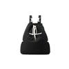 Fashion niche design women's casual backpack college wind lightweight drawstring nylon backpack
