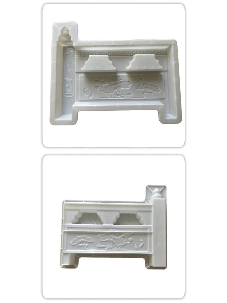 Mondlicht Lotus Teich Blume Fliesenform - Antikes Chinesisches Design Kunststoffform