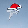 Car Creative Stickers for Tesla Model 3 Christmas Santa Decoration Auto Styling DIY Accessories Waterproof and Scratch-resistant