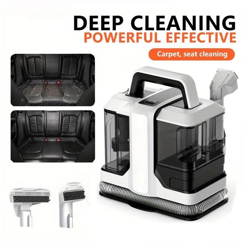 450W Handheld Carpet Cleaner 15Kpa Multi Functional Vacuum Cleaner Wet Fabric Carpet Sofa Cleaning Machine