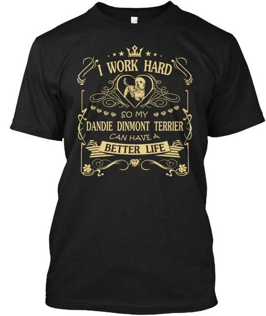 

Dandie Dinmont Terrier Funny T shirt Made in the USA Size S to 5XL L