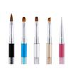 Nail Tools Crystal Rhinestone Pen Painted Gradient Point Flower Pen Nail Art Brush DIY Nail Drawing