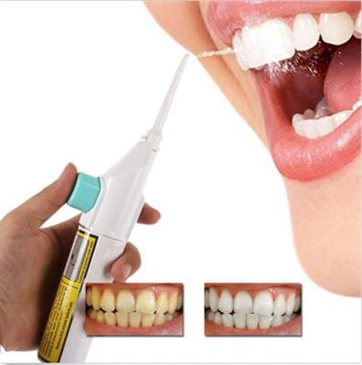 1PC Hand Press Teeth Whitening Power Floss Dental Water Jet Cords Tooth Pick No Batteries Dental