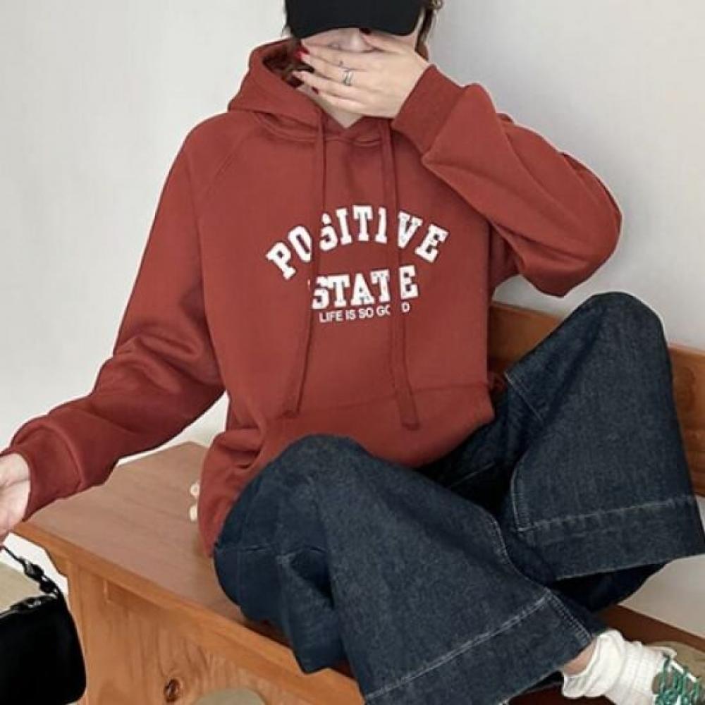Navava Nt2063 Casual Printing Long Sleeve Hoodie
