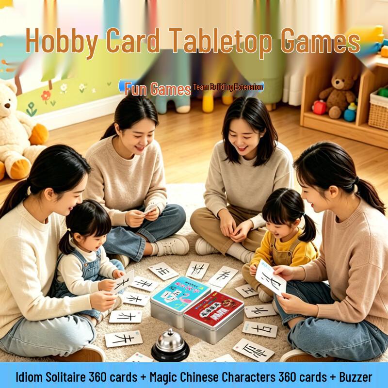 Magic Fun Chinese Character Team Building Card Set