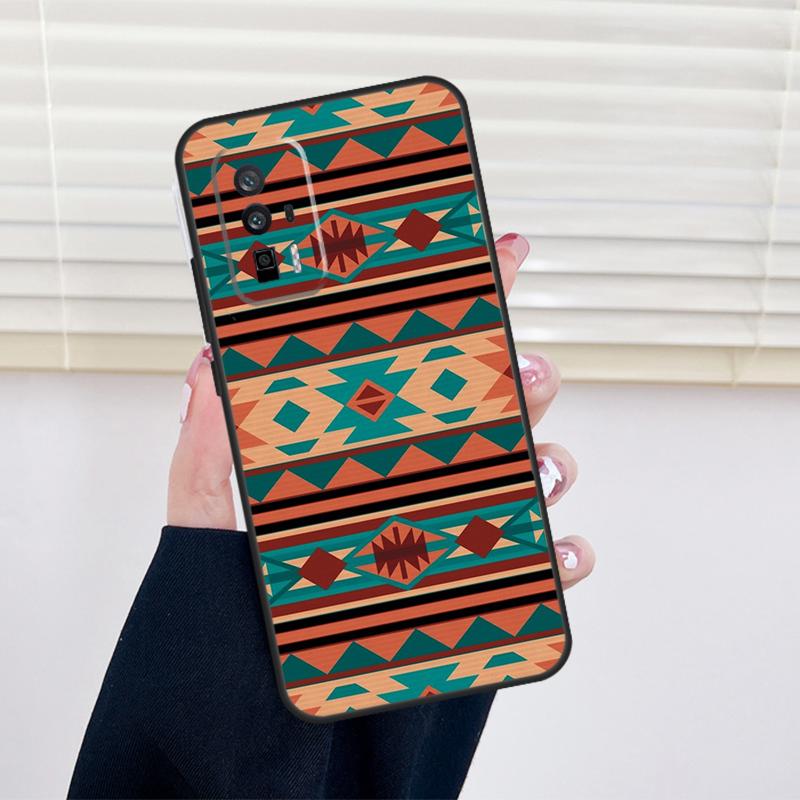 Navajo Print Pattern Cover For Xiaomi 14 13 15 Ultra 11T 12T 13T 14T Pro POCO X7 Pro X3 X5 X6 M6 F5 F6 Pro Case