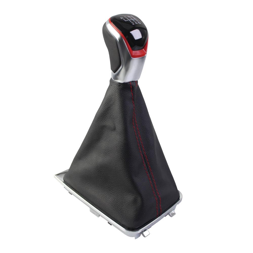 

Gear Shift Knob Dust Covers for VW Golf 7 (Manual Transmission) 5-speed set червоний