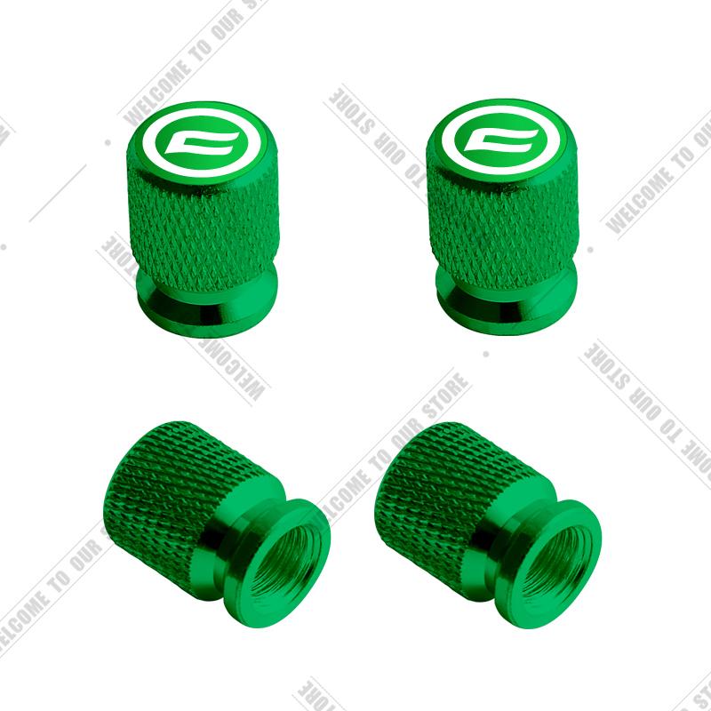 ASS1 Motorcycle CNC Aluminum For CF MOTO Emblem NK300 NK650 300SR 450SR 800MT 450MT 650GT 4pcs Tire Valve Air Port Stem Cover Caps