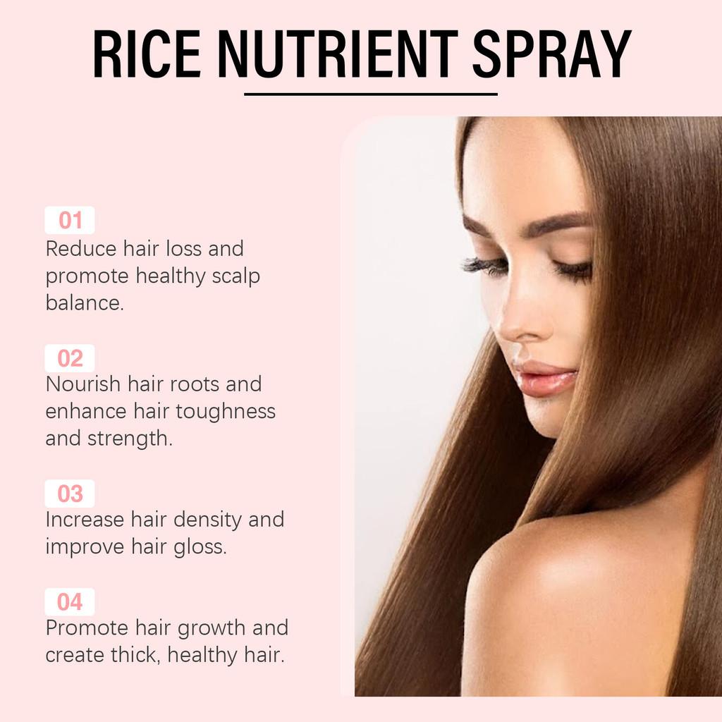 Jaysuing Nourishing Hair Care Spray Hydrating Smooth Frizz Control Shine Enhancer 50ml