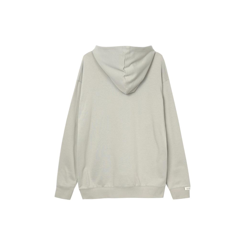 Adidas SWEAT Logo Hoodie Sweatshirt Unisex Metallic Gray IV7596