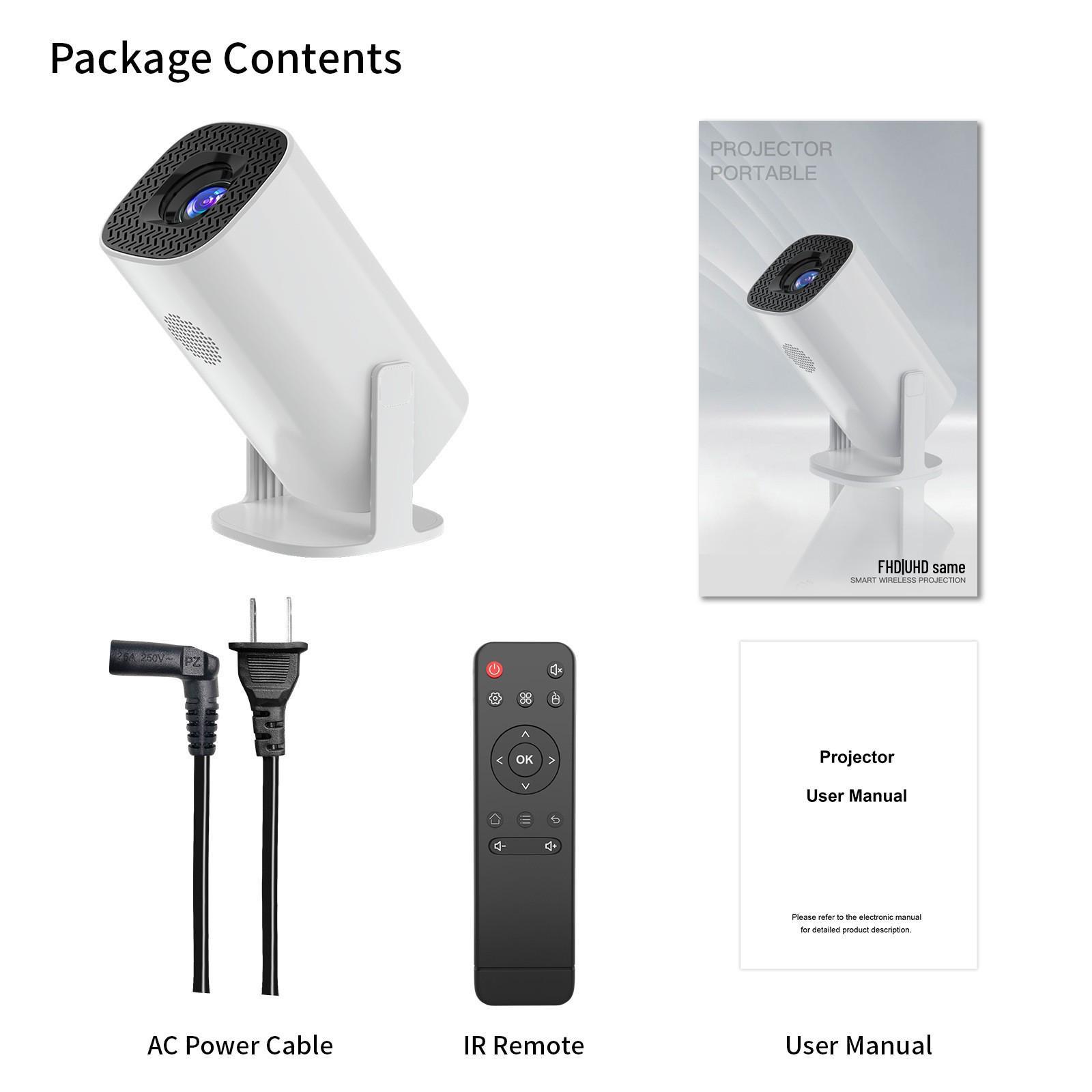 

P30MAX 4K Android Ігрова Консоль Проектор з Чипом Allwinner H713 EU Standard