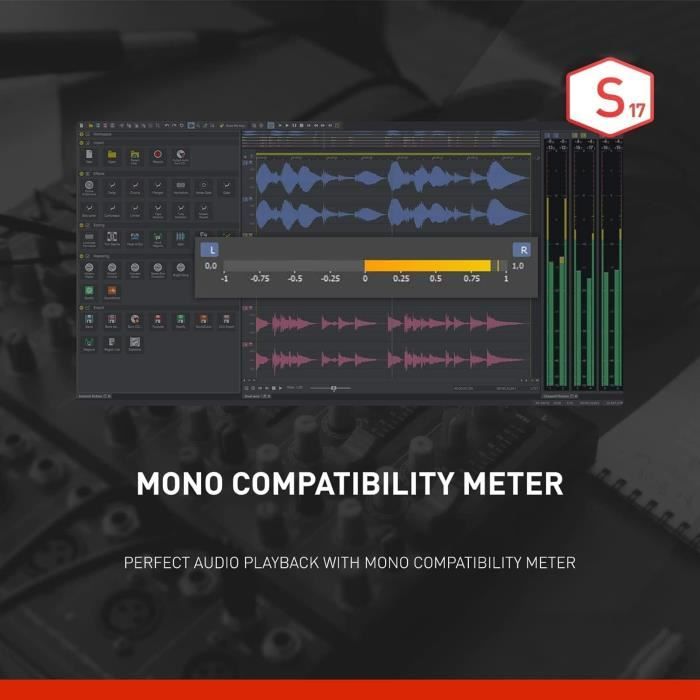 Logiciel d'édition audio SOUND FORGE Audio Studio 17 - Le multitalent de l'édition audio