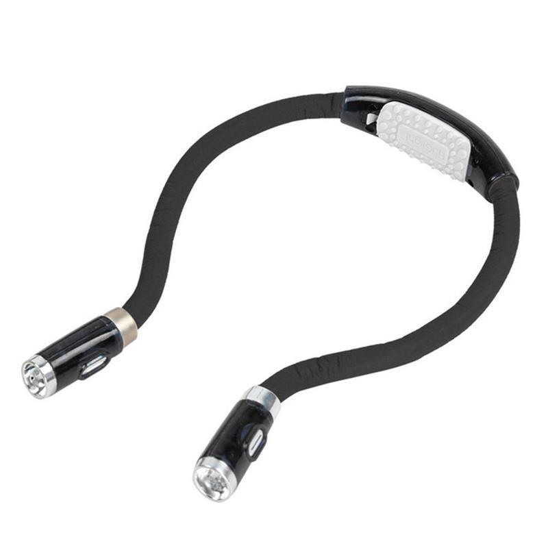 Flexible Handsfree LED Neck Light Book Reading Lamp Night Flashlight Camping Light Led Neck Reading Light Creative Work Lights