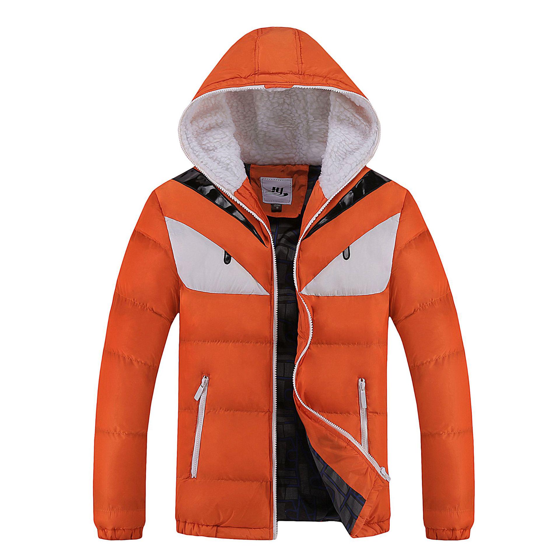 

Пуховик Молодіжний Теплий Європейський та Американський Бавовняний Одяг з Підкладкою XXXXL