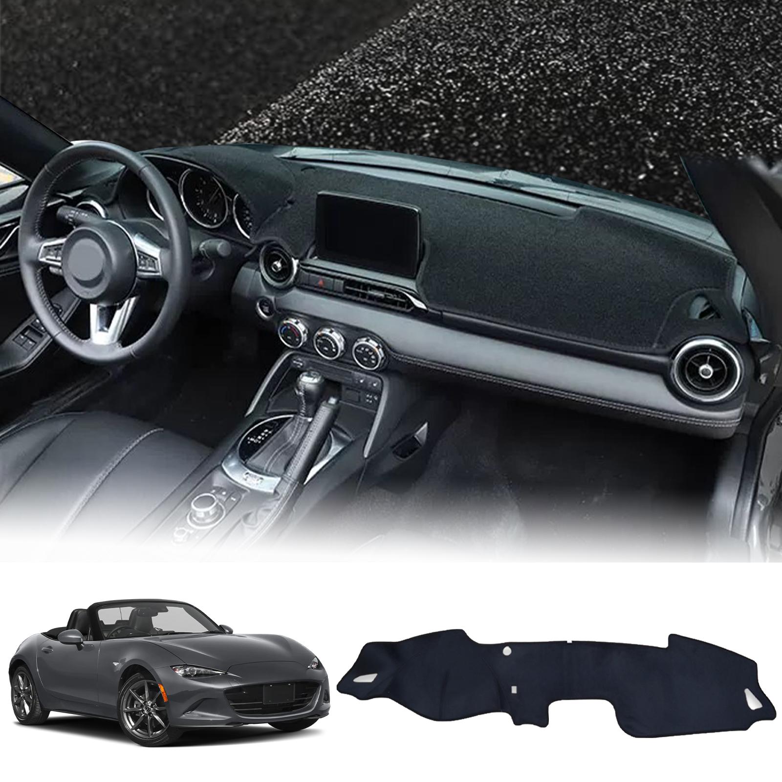 

Подходит для Mazda MX-5 Roadster Miata 2015-2025 ND RF MX5 Автомобильный коврик на приборную панель Защитный коврик от солнца Коврик на панель