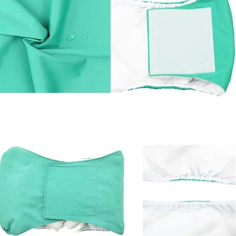 Reusable Male Dog Diapers – Washable, Absorbent, Adjustable for Puppies & Large Breeds, Comfortable Pet Shorts