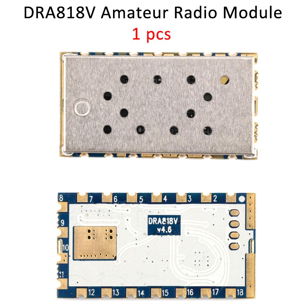 

Ziqqucu DRA818V Amateur Radio Module 144MHz 145MHz 146MHz 154MHz 174MHz Frequency VHF HAM Amateur Radio Board DIY Kit
