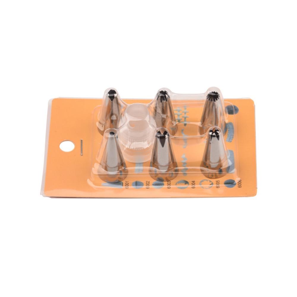 Pastry Bag with Stainless Steel Tips for Cream
