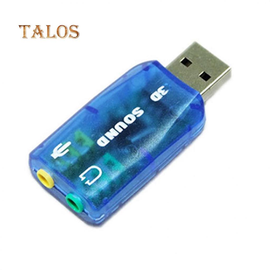 5.1 kanálů?USB na 3,5mm Jack Audio Adaptér Převodník PC 3D Externí Zvuková Karta Počítačové Gadgety