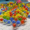 100/200 Stück 14mm Bunte Glasmurmeln Spielzeug Kinder Murmelkugeln Laufspiel Solitärspielzeug Zubehör Vasenfüller & Fischbecken Heimspielzeug Geschenk