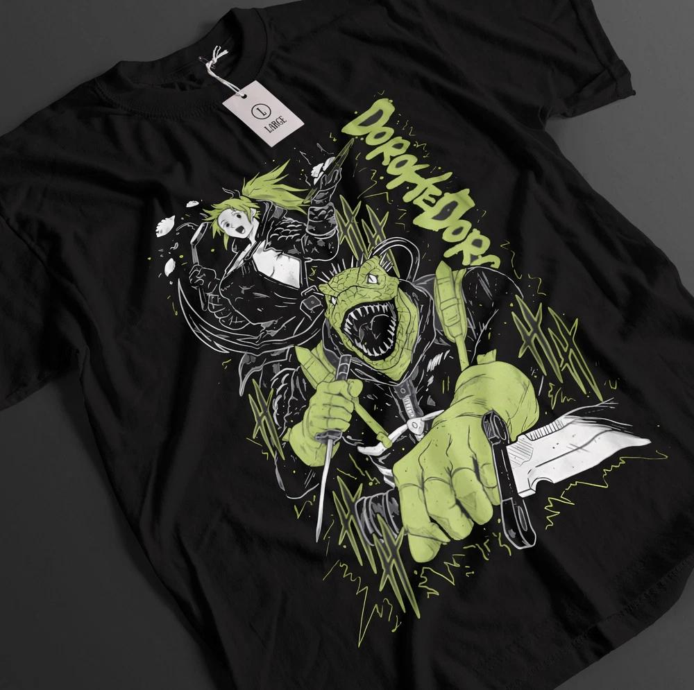Dorohedoro Shirt CaiUnisex Tshirt Nikaido TShirt Noi Top Shin Unisexga En Anime Tee