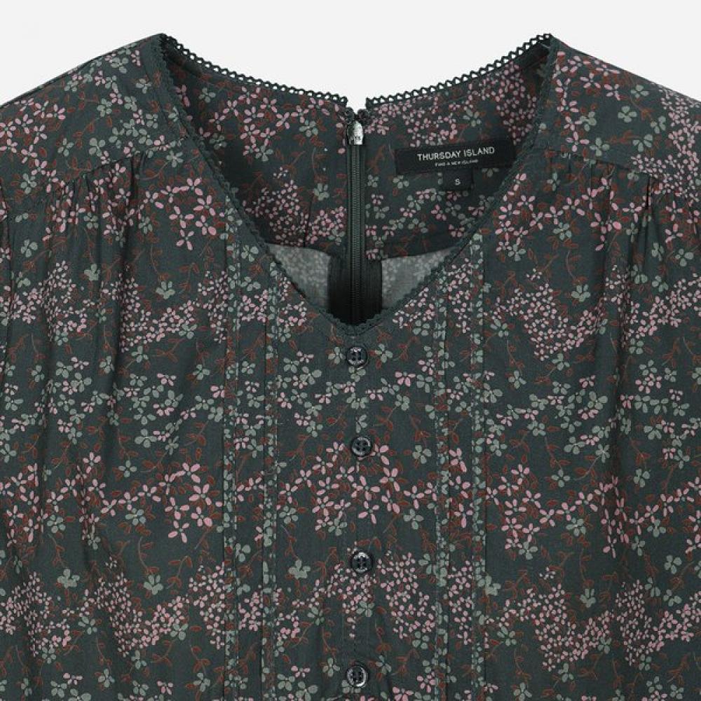 Thursday Island Flower Border Dress T264mop220w
