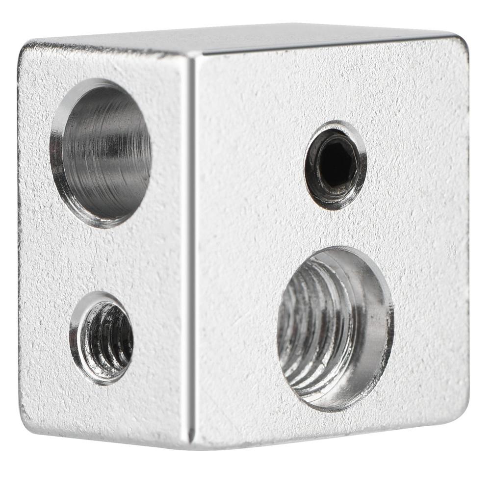 20x20x13mm Aluminium MK10 Extruder Hotend Heizblock M7 Gewinde Heatbreak für 3D Drucker