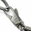 Very Good GUCCI Necklace Trademark Oval Plate Chain Silver AG925 Mens 797142 Used