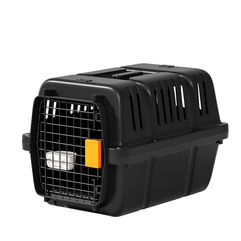 Portable Pet Airline Crate for Small & Medium Cats and Dogs