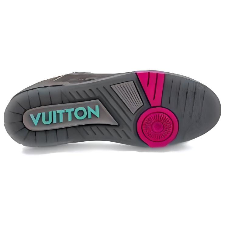 Louis Vuitton Lv Trainers 'Grey With Colorful Mesh' 1A998B