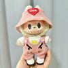 For 17cm Labubu Doll Clothes Fashion Clothes Hoodies Doll Clothes Color Match Hoodies Dolls Accessories Cute Decoration Little Cloths
