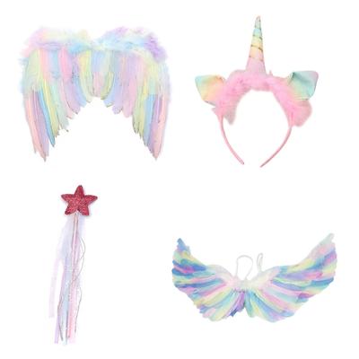 Bandeau Cosplay Aile d'Ange Costume Doux pour la Peau Filles d'École Vêtements de Princesse