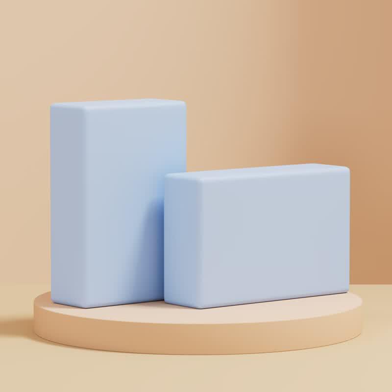 Jinniaobird Eco-friendly EVA Yoga Blocks (Set of 2)