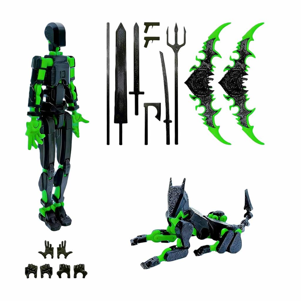 Mobiles Puppenset, Titan-Roboter-Mobilpuppe, bewegliche Mobilepuppe, geeignet für Sammler, Schreibtischdekoration