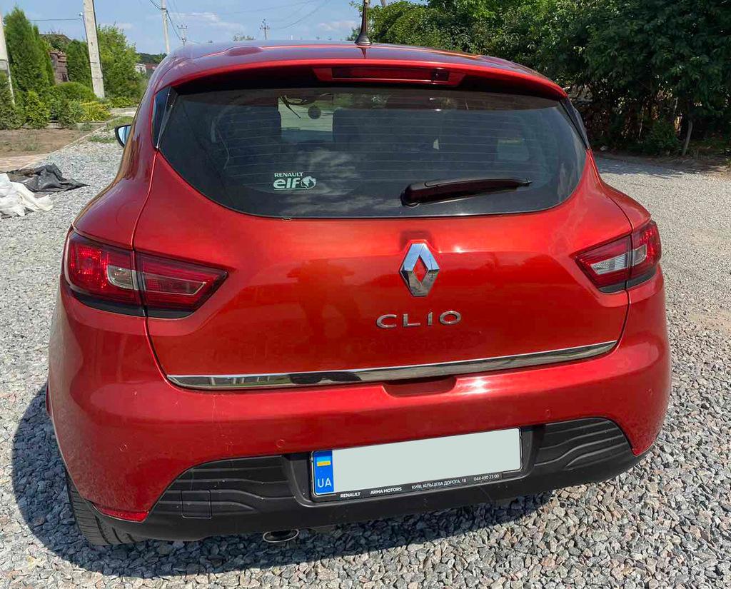 

Край багажника (HB, нерж) для Renault Clio IV 2012-2019 рр.