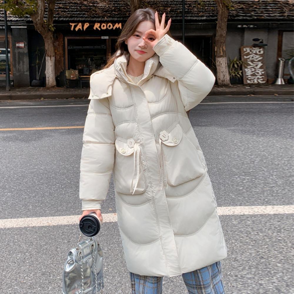 Winter new Korean version thickened warm hooded fashionable women's cotton jacket
