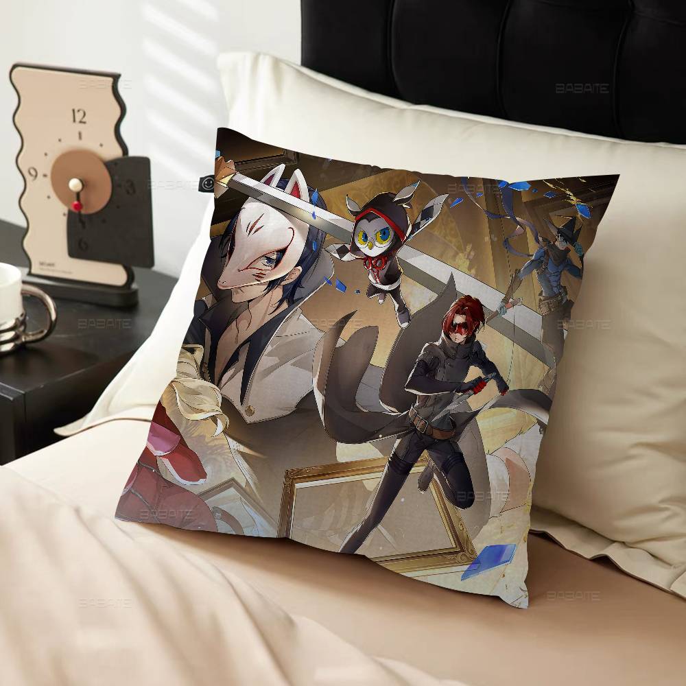 Hot Video P-Persona 5 Gaming Cushion Cover Pillowcase Upholstery Sofa Throw Pillow Home Decor Pillowcas