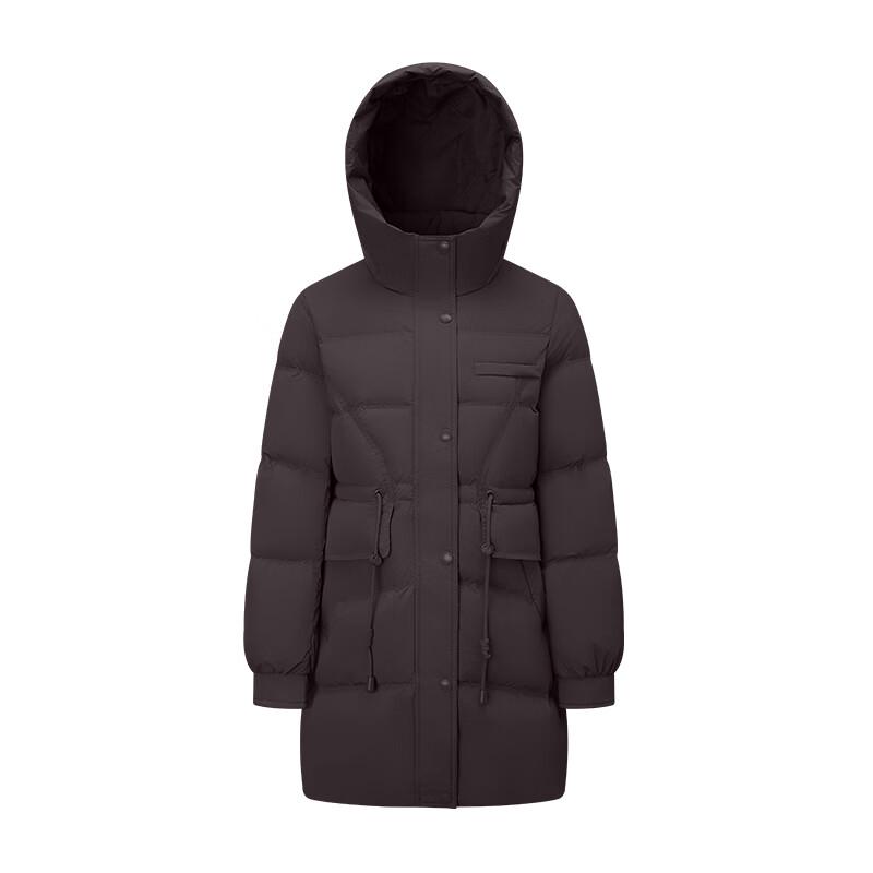 

Женская зимняя куртка средней длины с капюшоном Qiurengang 2025 Y309158Y XL