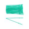 50/100Pcs Growth Locking Fish Bone Band Cable Ties Plant Support Shrubs Fastener Garden Supplies
