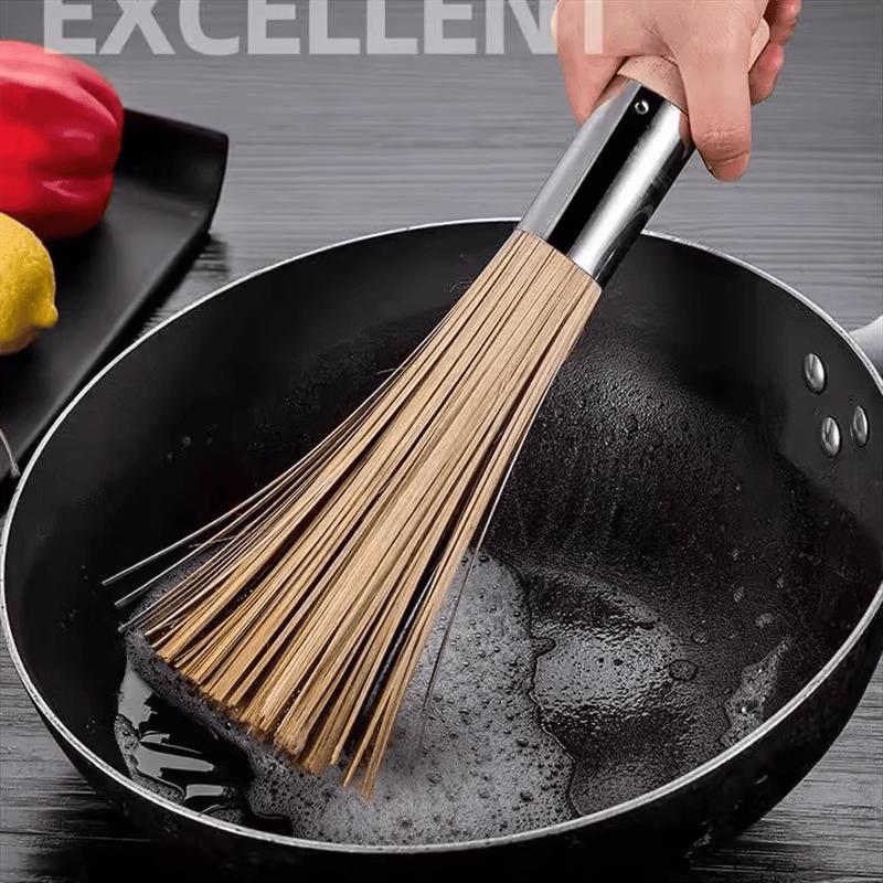 Sodolike Detachable Long-Handle Bamboo Pot Brush