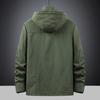 Jacket Men's Spring and Autumn Outdoor Windproof Jacket Loose Large Size Casual Multi-pocket Tooling Jacket