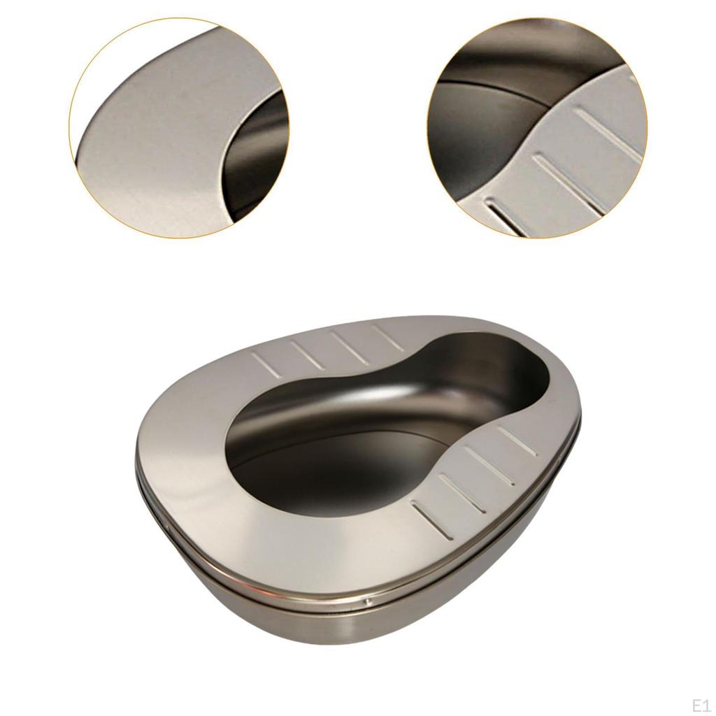 Bed Pan for Seniors with Easy Handling