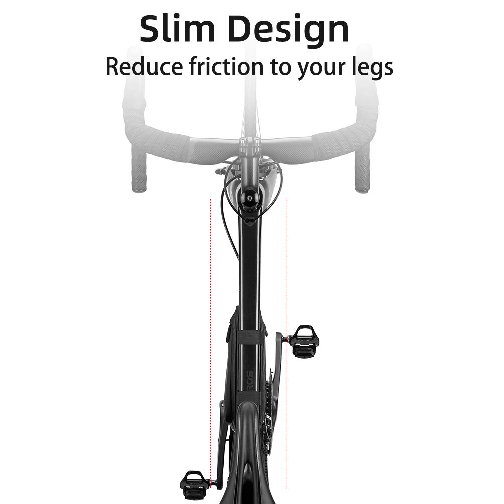 Brašna na rám kola ROCKBROS, trojúhelníková brašna, brašna na horní rámovou trubku pro horská a silniční kola, vodoodpudivá, velká úložná kapacita