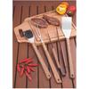 Tramontina Dynamic Wooden Handle Spatula, 48cm, Natural Wood, Large and Long, Churrasco Tool, Made in Brazil, 26441/100 TRAMONTINA