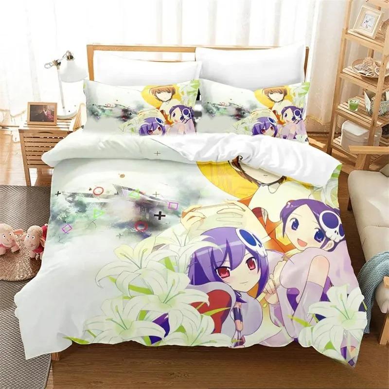 Fashion 3D Print Anime The World God Only Knows Bedding Set Boys Girl Twin Queen King Size Duvet Cover Pillowcase Bed Boys Adult