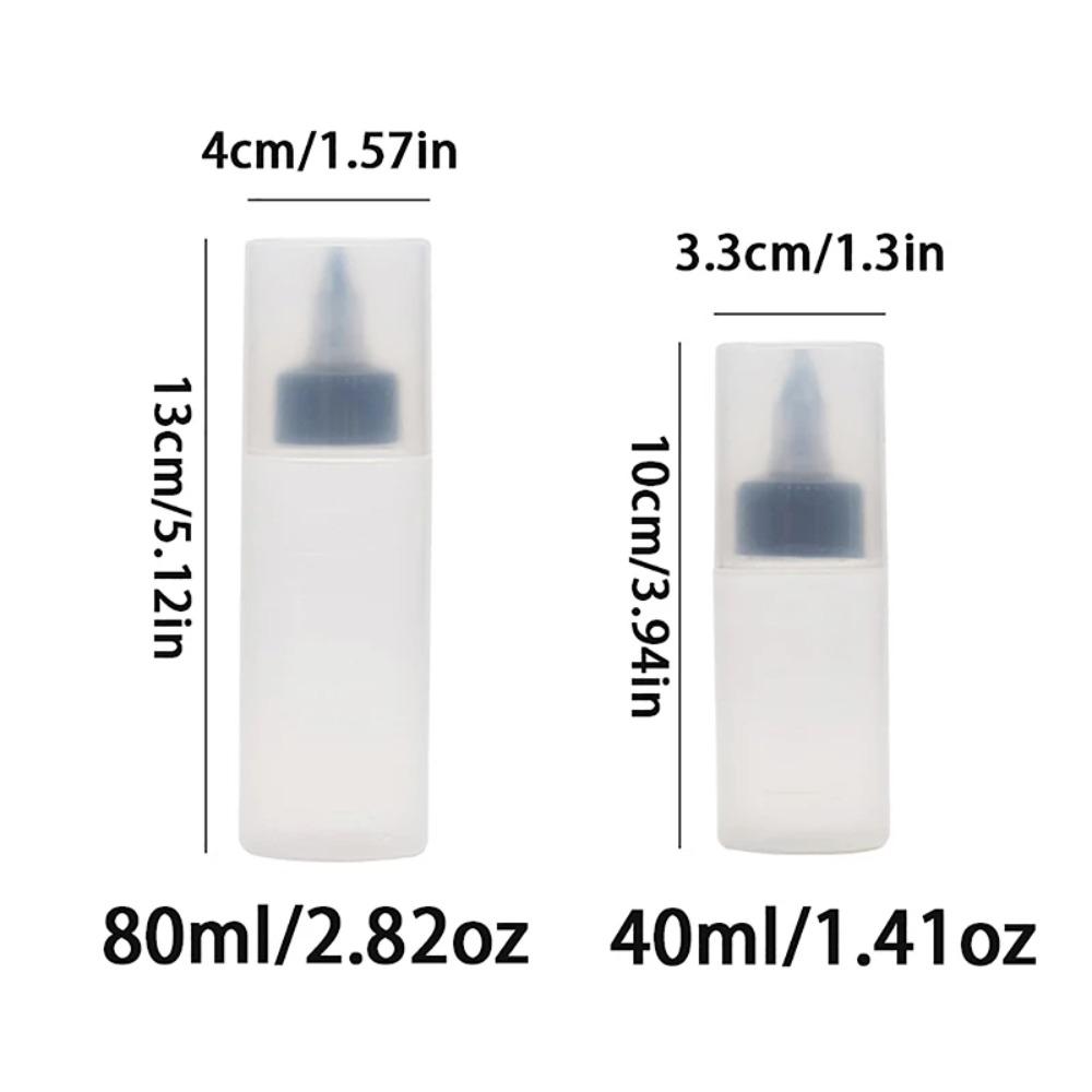 Dispenser Condiment Squeeze Bottle 40/80ML Oil Container New Mini Sauce Seasoning Box  Mustard