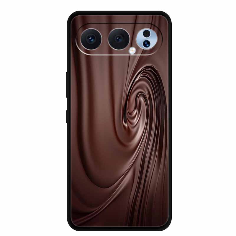 Case For Honor 500 Pro 5G 2025 Fashion Black Edge Soft TPU Silicone Covers For Honor 500 Pro Cases Painted Flowers Shells Fundas
