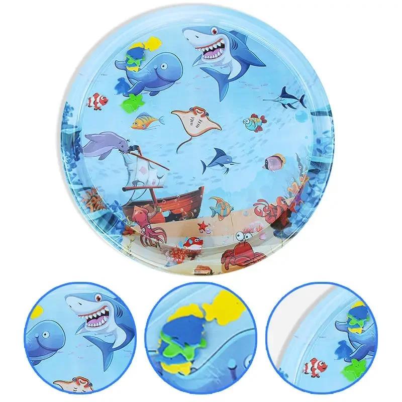 Katzenspielmatte, verdickter Wassersensor, Haustierspielmatte, Wassersensor-Kühlmatte, Spielzeug, interaktives Haustier-Wassersensor-Pad